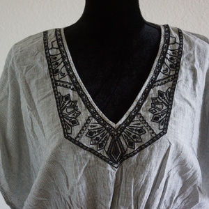 Flying Tomato batwing Anthropologie tunic M